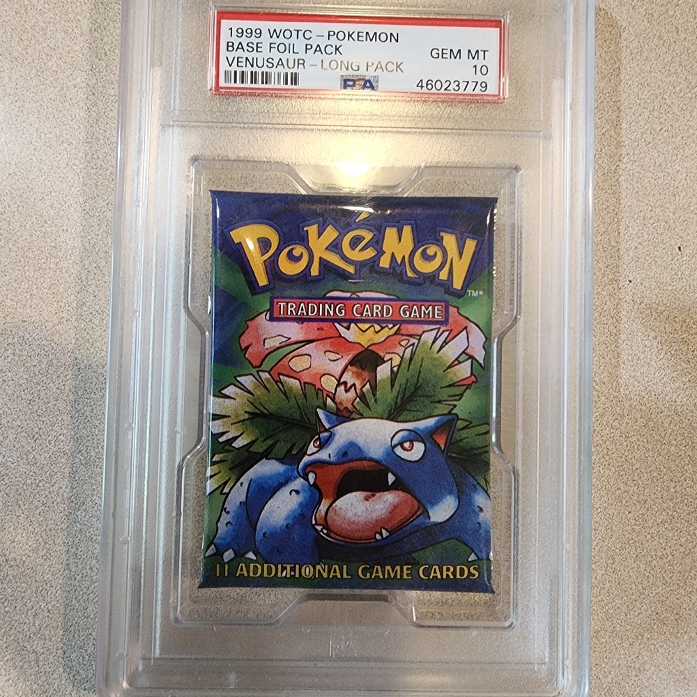 1999 Pokemon WOTC Vensaur base pack